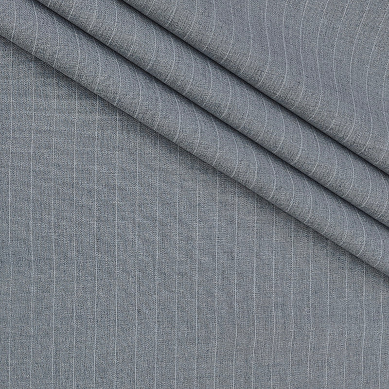 Trouser Fabric Donear 4Way Stretchable Premium Lining Color Silver Grey