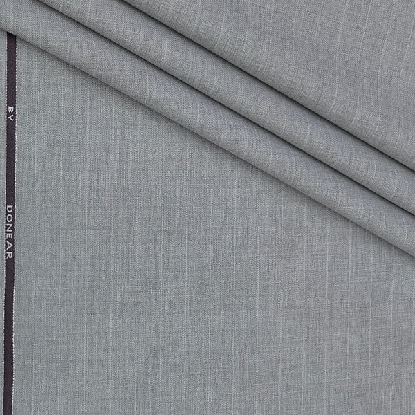 Trouser Fabric Donear Poly Viscose Premium T/R Stretchable Lining Colour Light Grey