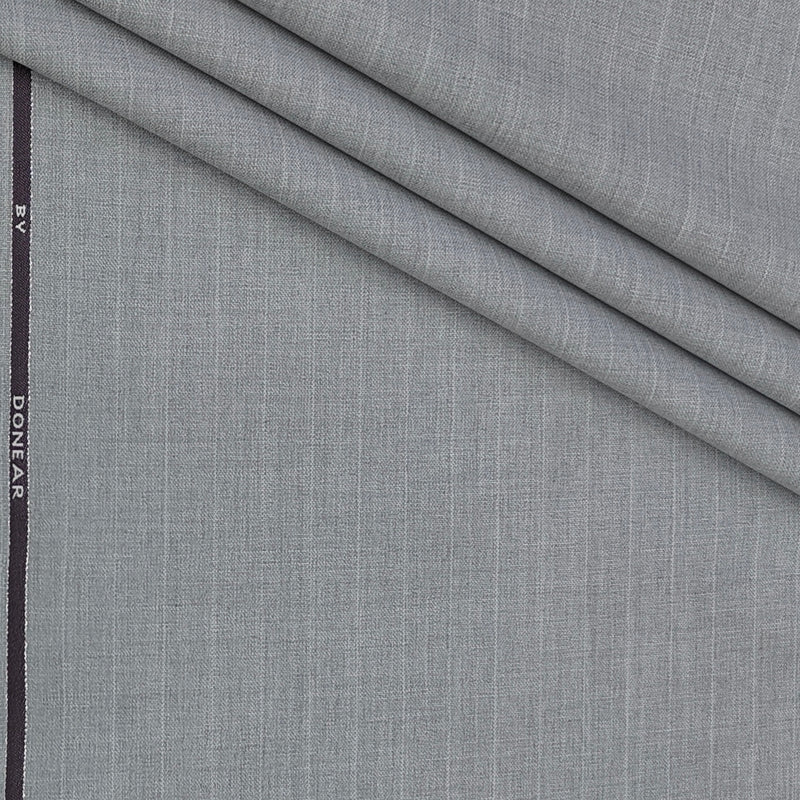 Trouser Fabric Donear Poly Viscose Premium T/R Stretchable Lining Colour Light Grey