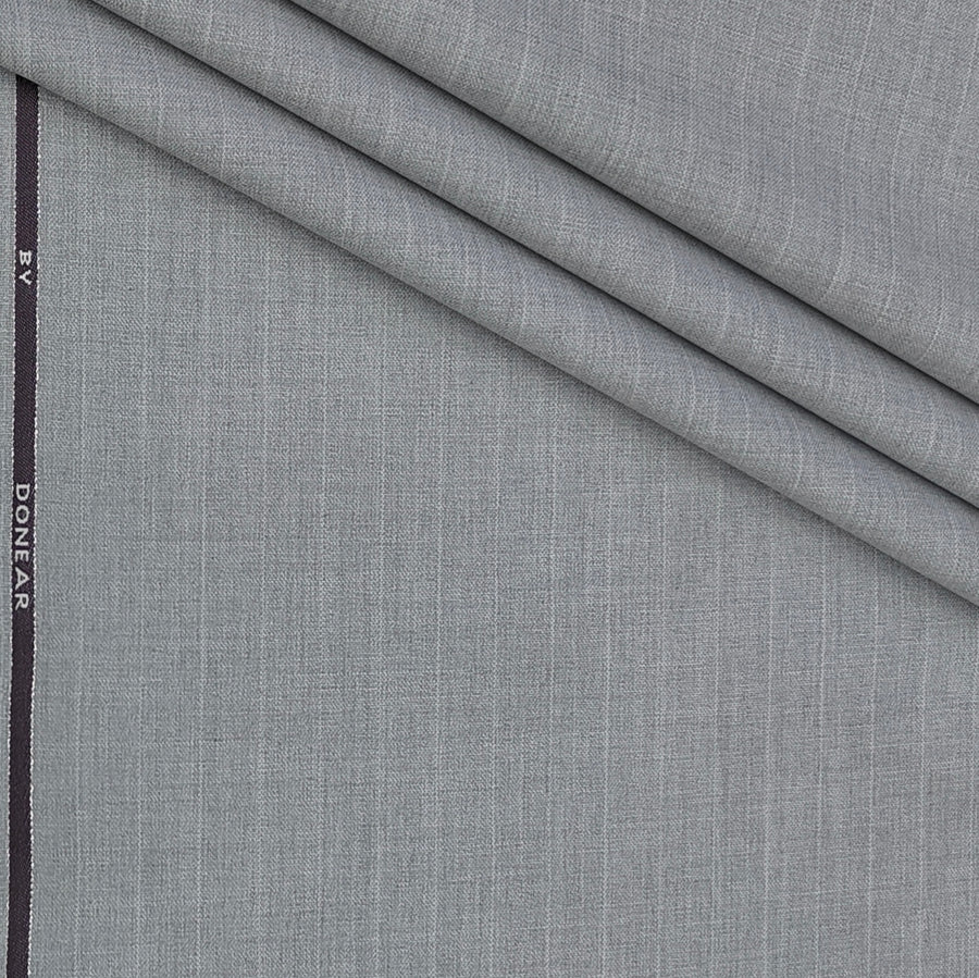 Trouser Fabric Donear Poly Viscose Premium T/R Stretchable Lining Colour Light Grey
