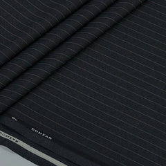 Trouser Fabric Donear 4Way Stretchable Premium Lining Color Worsted Black
