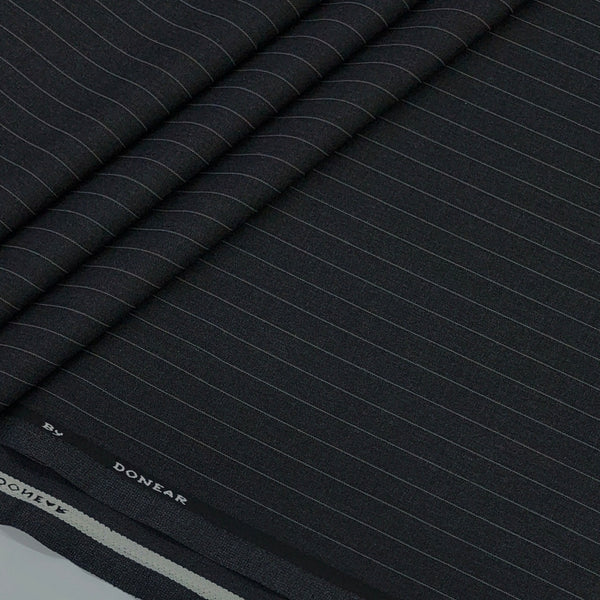 Trouser Fabric Donear 4Way Stretchable Premium Lining Color Worsted Black