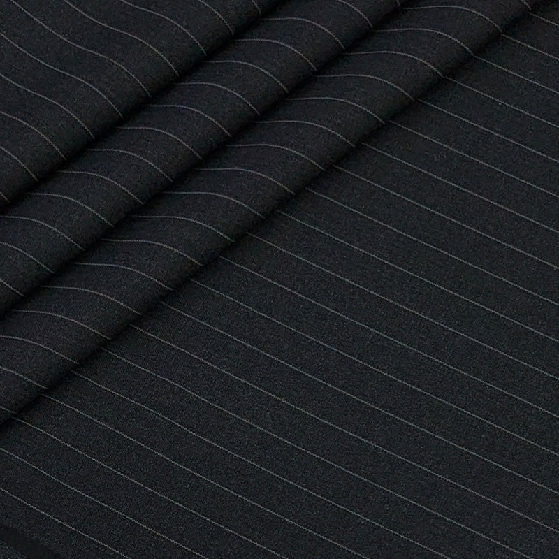 Trouser Fabric Donear 4Way Stretchable Premium Lining Color Worsted Black