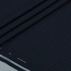 Trouser Fabric Donear 4Way Stretchable Premium Lining Color Dark Blue