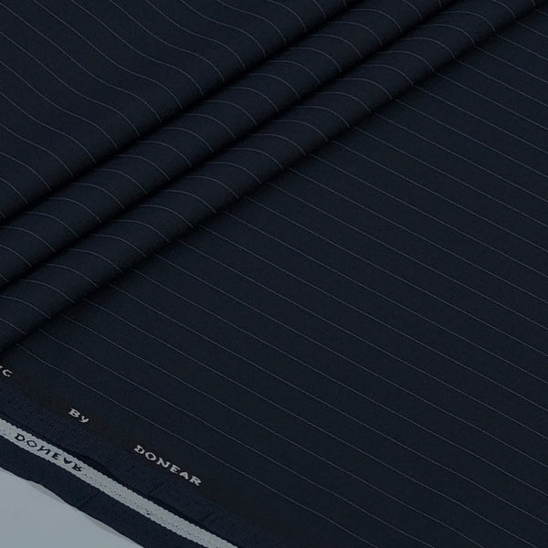 Trouser Fabric Donear 4Way Stretchable Premium Lining Color Dark Blue