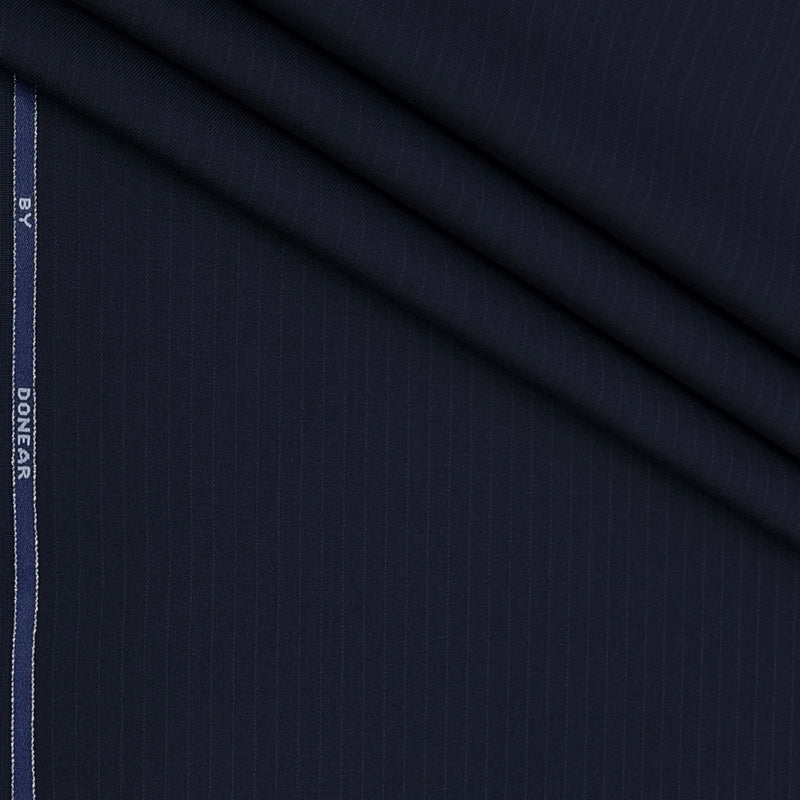 Trouser Fabric Donear Poly Viscose Premium T/R Stretchable Lining Colour Midnight Blue