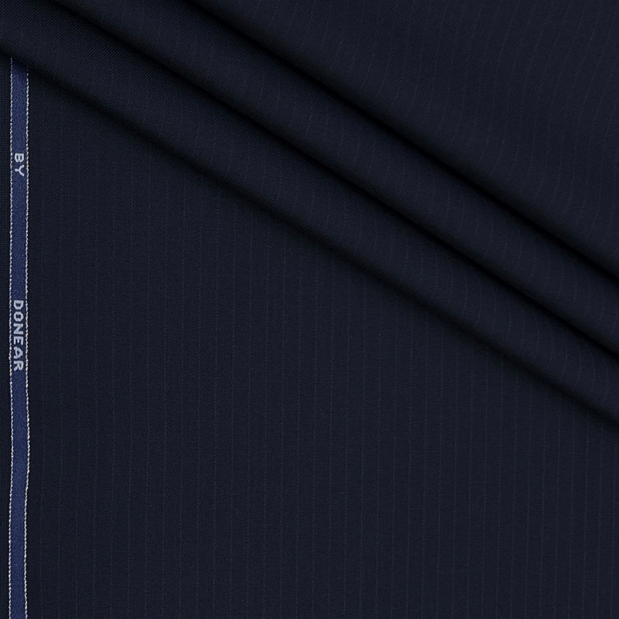 Trouser Fabric Donear Poly Viscose Premium T/R Stretchable Lining Colour Midnight Blue