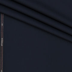 Trouser Fabric Donear Poly Viscose Premium T/R Stretchable Lining Colour Blackish Blue