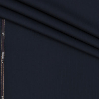 Trouser Fabric Donear Poly Viscose Premium T/R Stretchable Lining Colour Blackish Blue