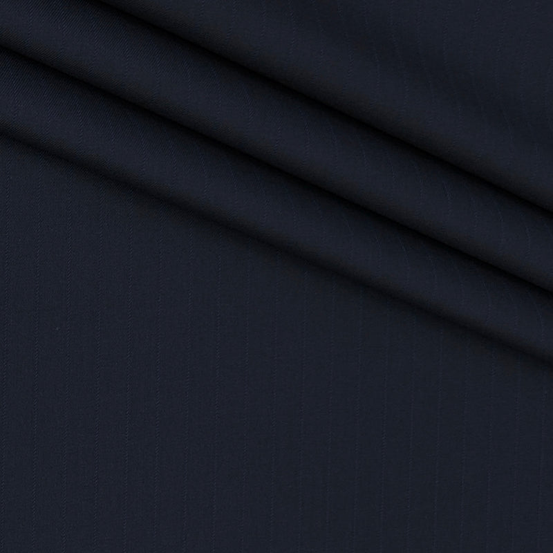 Trouser Fabric Donear Poly Viscose Premium T/R Stretchable Lining Colour Blackish Blue