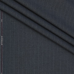 Trouser Fabric Donear Poly Viscose Premium T/R Stretchable Broad Lining Colour Slate Grey