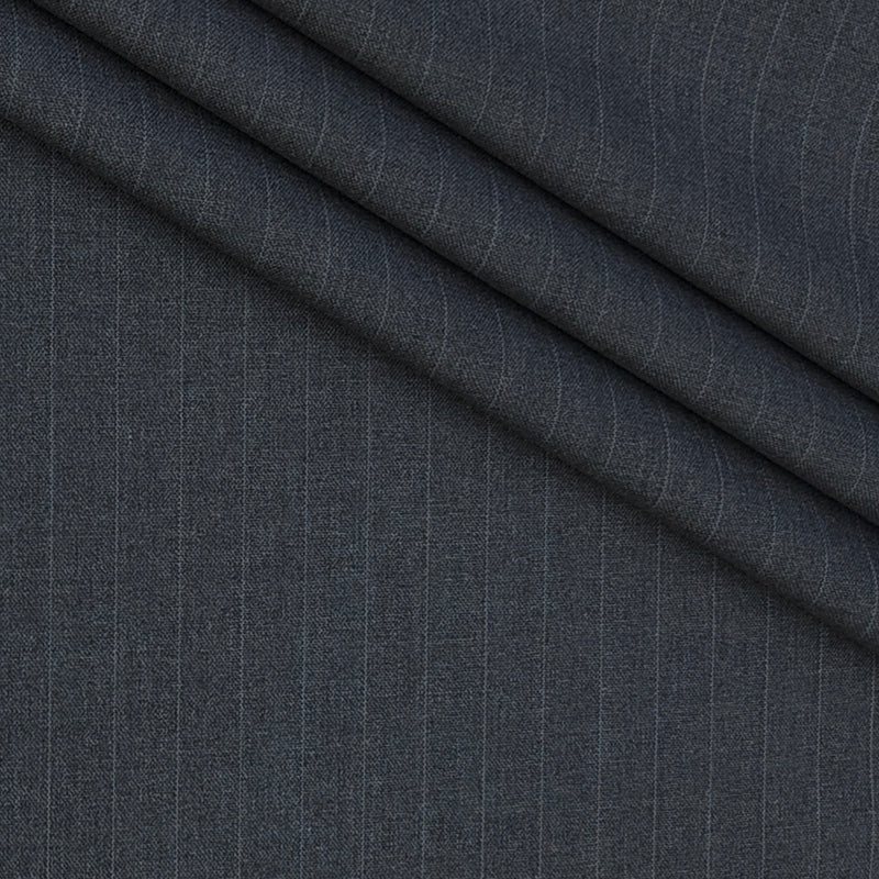 Trouser Fabric Donear Poly Viscose Premium T/R Stretchable Broad Lining Colour Slate Grey