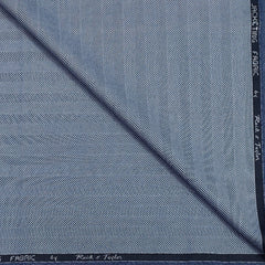 Blazer Fabric Reid N Taylor Wool Blended Herrinbone Colour Pigeon Blue