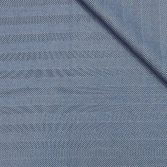 Blazer Fabric Reid N Taylor Wool Blended Herrinbone Colour Pigeon Blue