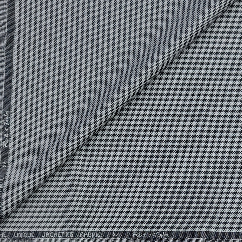 Tweed Blazer Fabric Reid N Taylor Lining Colour Dull Black N White