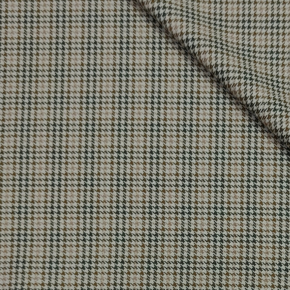 Tweed Blazer Fabric Reid N Taylor Zigzag Colour Flannel Brown