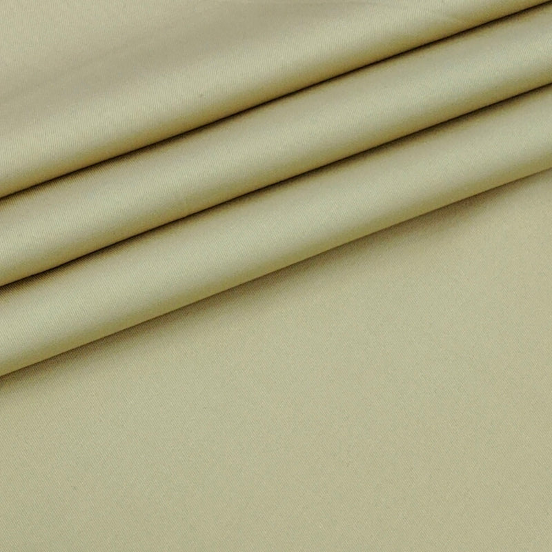 Trouser Fabric Donear Giza Cotton Stretchable Plain Colour Chamomile Brown