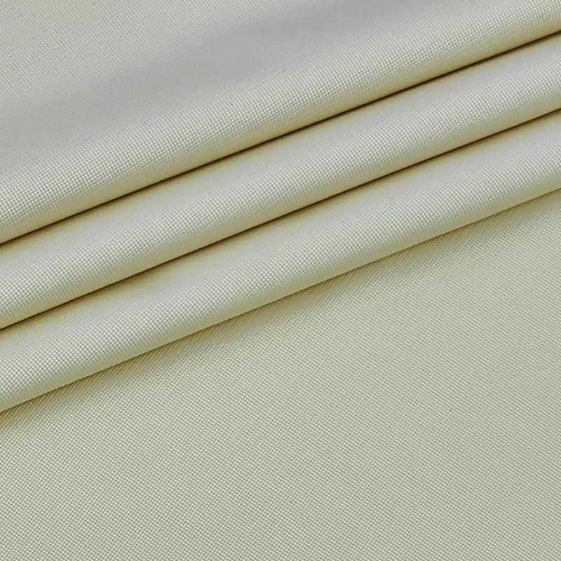 Trouser Fabric Donear Pure Cotton Stretchable Textured Colour Cream