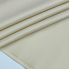 Trouser Fabric Donear Pure Cotton Stretchable Textured Colour Light Beige