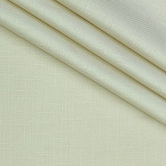 Trouser Fabric Donear Pure Cotton Stretchable Textured With Slub Colour Cream