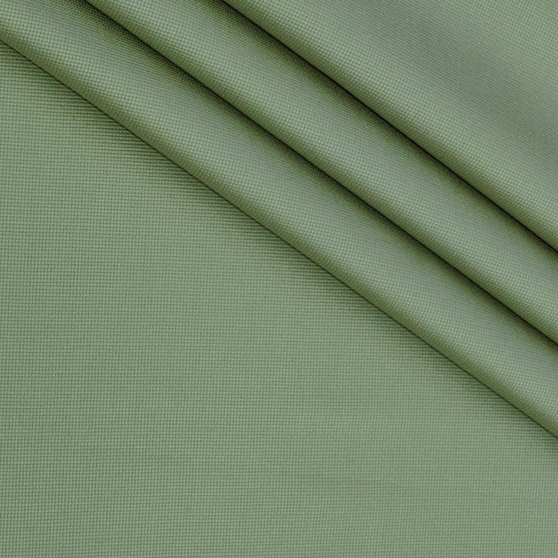 Trouser Fabric Donear Pure Cotton Stretchable Textured Colour Laurel Green
