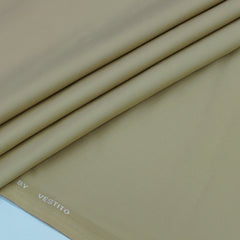 Trouser Fabric Vestito Giza Cotton Plain Colour Oat Brown