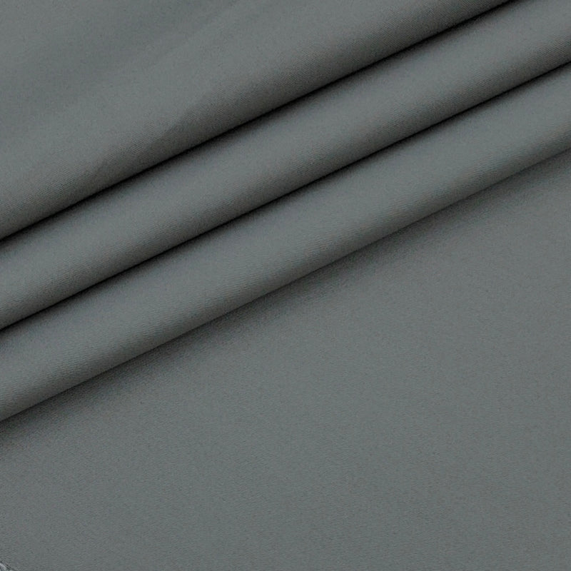Trouser Fabric Vestito Giza Cotton Plain Colour Greenish Grey