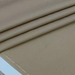 Trouser Fabric Donear Pure Cotton Stretchable Textured Colour Croissant Brown