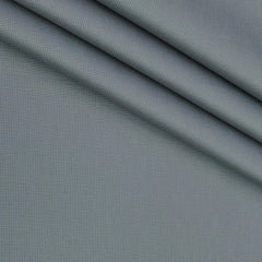 Trouser Fabric Donear Pure Cotton Stretchable Textured Colour Zinc Grey