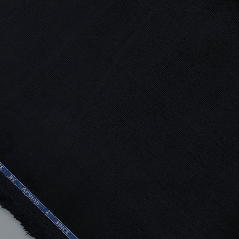 Arvind Cotton Stretch Corduroy Trouser Fabric Colour Black