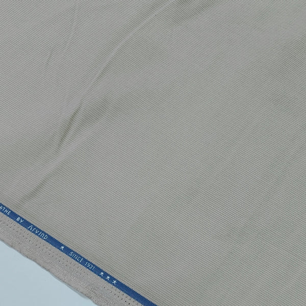 Arvind Cotton Stretch Corduroy Trouser Fabric Colour Ash Brown