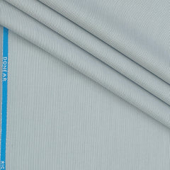 Trouser Fabric Donear Premium T/R Stretchable Pin Lining Colour Greenish Grey