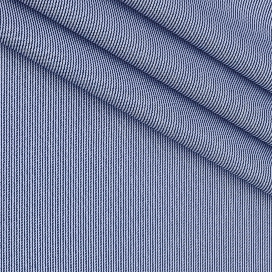Trouser Fabric Donear Premium T/R Stretchable Pin Lining Colour Blue