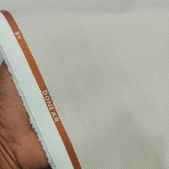 Trouser Fabric Donear Premium T/R Stretchable Pin Lining Colour Beige