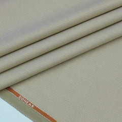 Trouser Fabric Donear Premium T/R Stretchable Pin Lining Colour Brown