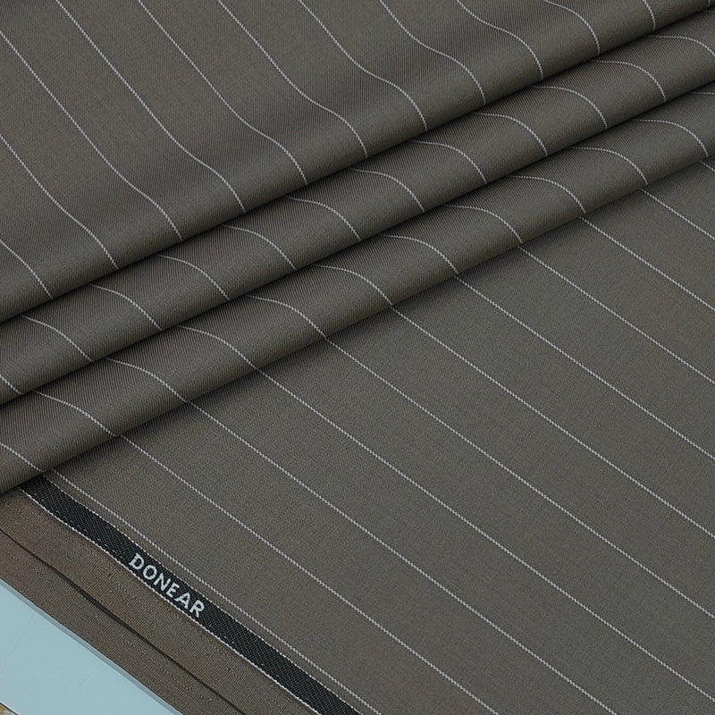 Trouser Fabric Donear Premium T/R Broad Lining Colour Beaver Brown