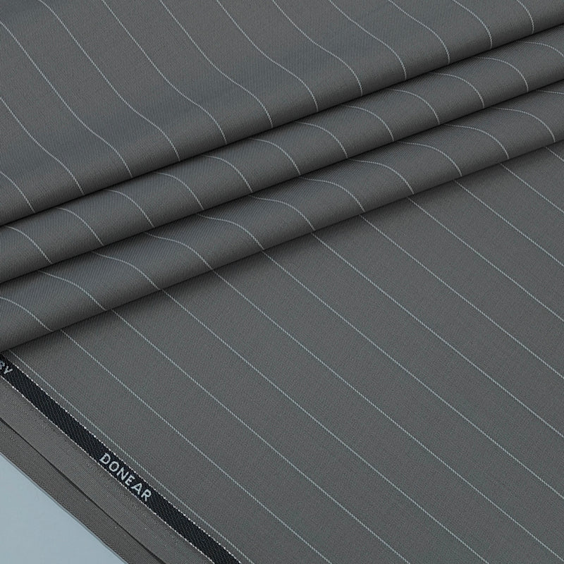Trouser Fabric Donear Premium T/R Broad Lining Colour Dusty Grey