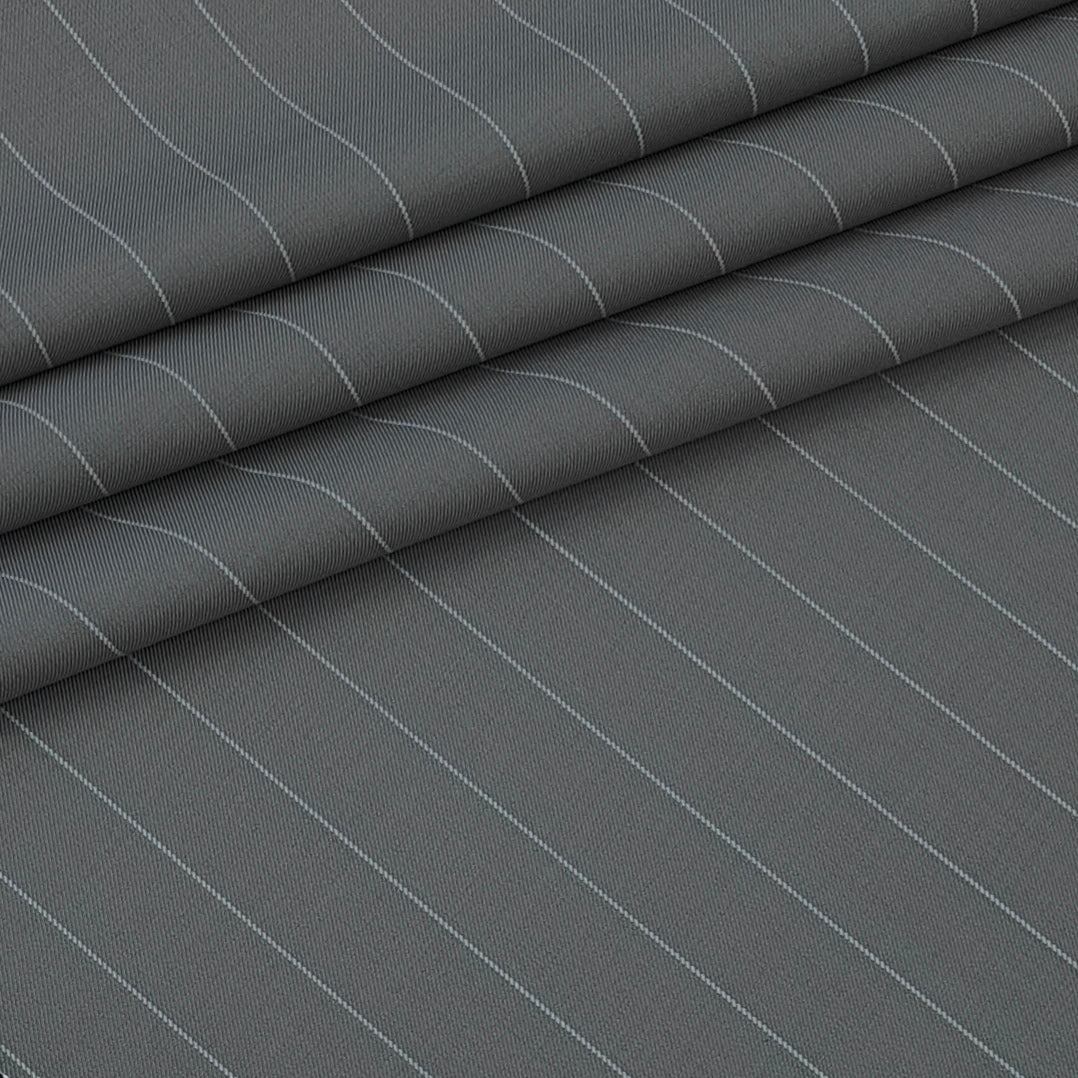 Trouser Fabric Donear Premium T/R Broad Lining Colour Dusty Grey