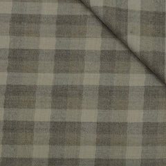 Tweed Blazer Fabric Reid N Taylor 100% Wool Check Colour Taupe Brown