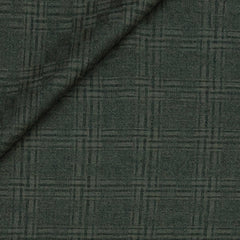 Tweed Blazer Fabric Reid N Taylor 100% Wool Broad Check Colour Forest Green