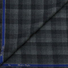 Tweed Blazer Fabric Reid N Taylor 100% Wool Check Colour Grey