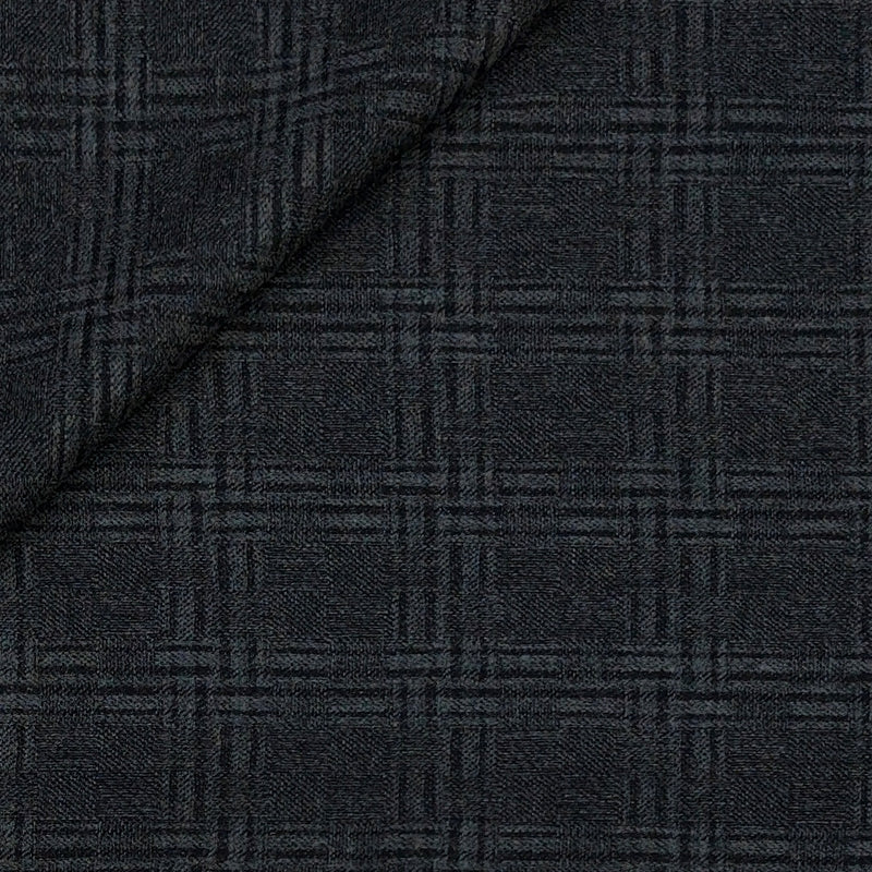 Tweed Blazer Fabric Reid N Taylor 100% Wool Broad Check Colour Grey