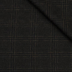 Tweed Blazer Fabric Reid N Taylor 100% Wool Broad Check Colour Cedar Brown