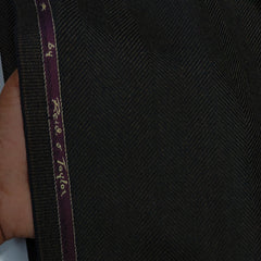 Tweed Blazer Fabric Reid N Taylor Wool Blended Herringbone Colour Carob Brown