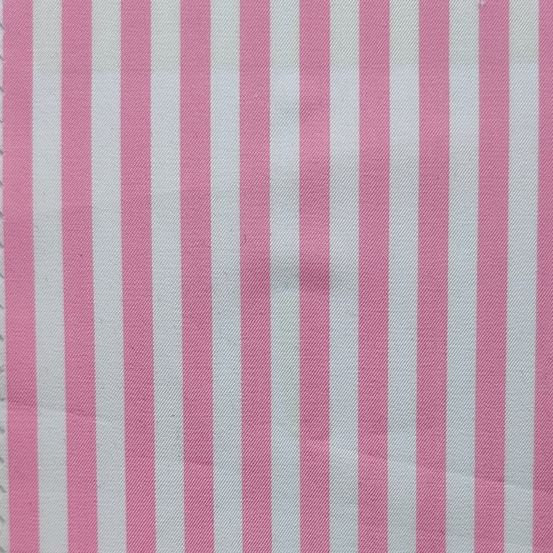 Shirt Fabric Raymond Regio Italia Super 2/120s Giza Cotton Bangal Stripe Colour Pink N White