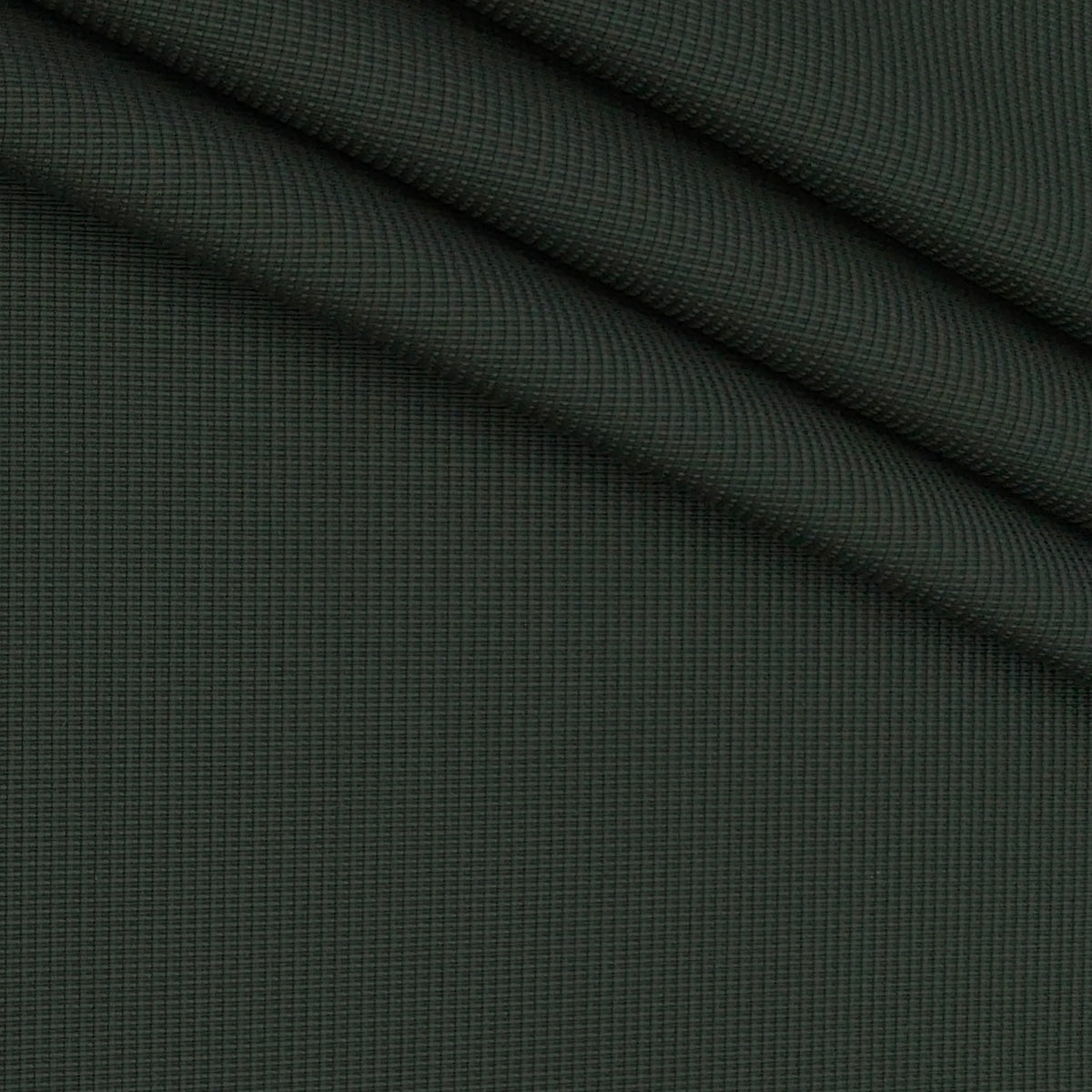 Trouser Fabric Siyaram Poly Cotton Thick N Rough Dobby Colour Dark Army Green