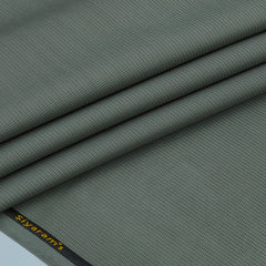 Trouser Fabric Siyaram Poly Cotton Thick N Rough Dobby Colour Laurel Green