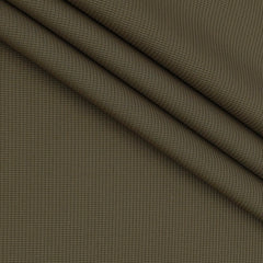 Trouser Fabric Siyaram Poly Cotton Thick N Rough Dobby Colour Tortilla Brown