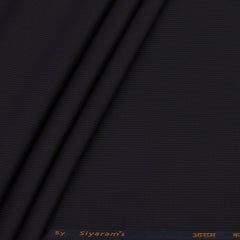 Trouser Fabric Siyaram Poly Cotton Thick N Rough Dobby Colour Dark Wine