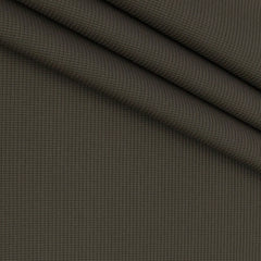 Trouser Fabric Siyaram Poly Cotton Thick N Rough Dobby Colour Mocha Brown